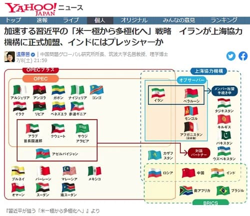 2023年7月8日 Yahooニュースへのリンク画像です。