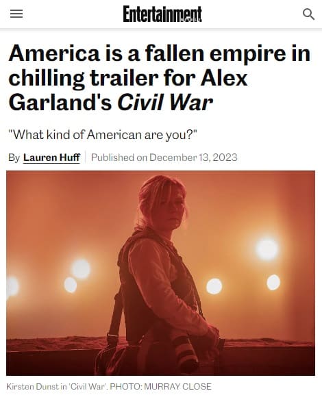 2023年12月13日 Entertaiment WEEKLYへのリンク画像です。