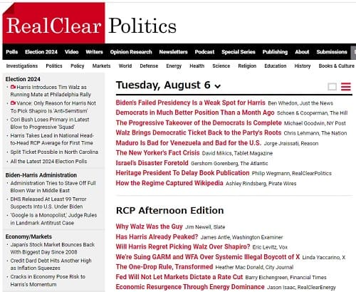 RealClearPolitics�ւ̃����N�摜�ł��B
