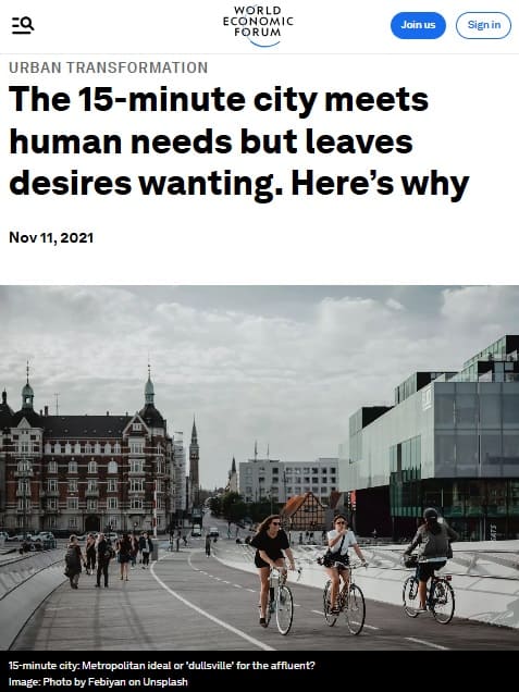 2021年11月11日 世界経済フォーラムへのリンク画像です。